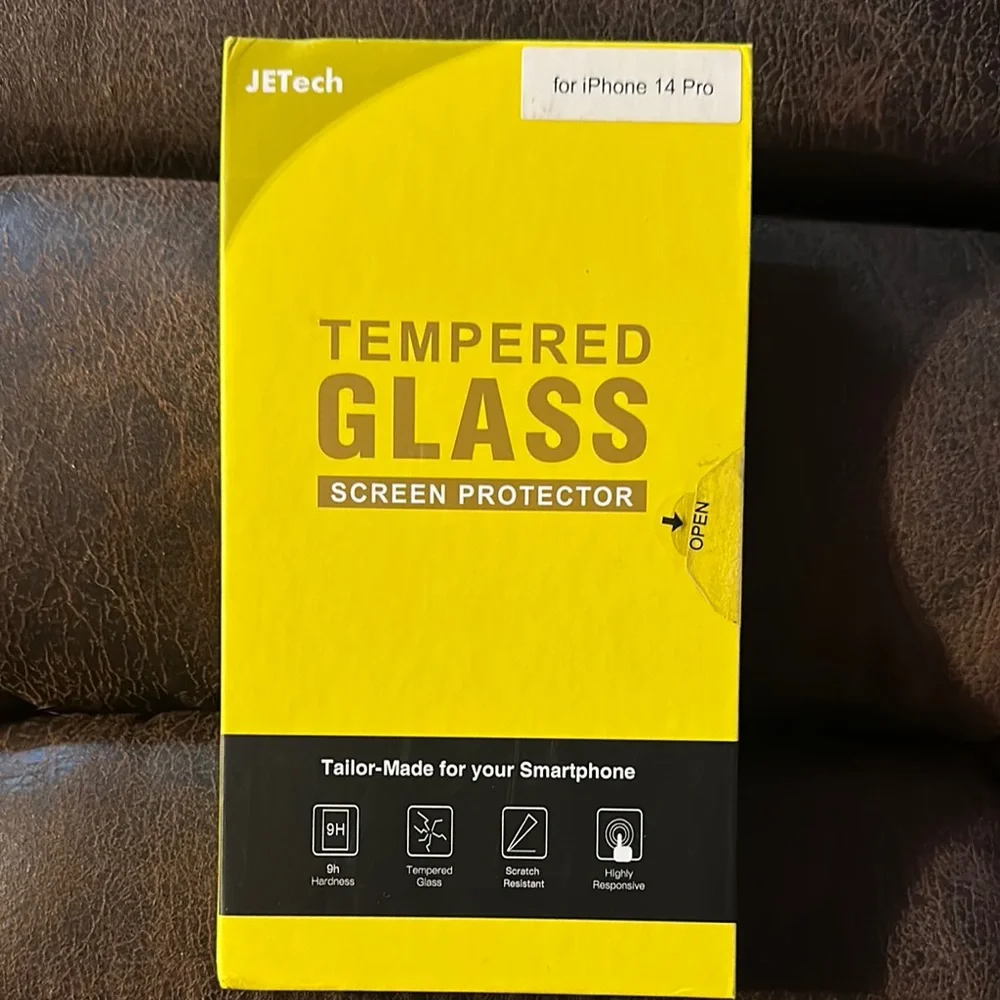 Tempered Glass Screen Protector for iPhone 14 Pro